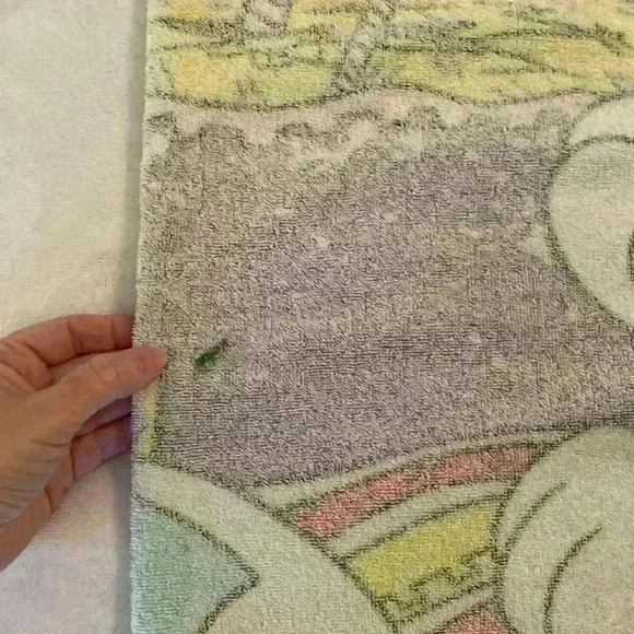 Vintage 1991 Tiny Toon Adventures Beach Towel Featuring Buster & Babs Bunny - Picture 10 of 16